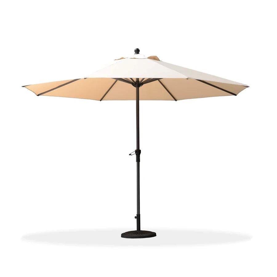 PURPLE LEAF Aluminum Outdoor Market Umbrella Patio Table Umbrella